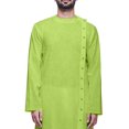 thumbnail image 4 of Atasi Full Sleeve Kurta For Boys Solid Asymmetrical Cut Designer Long Kurta, 4 of 7