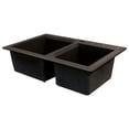 thumbnail image 2 of Transolid 33" x 22" Top Mount Radius Granite Kitchen Sink, Available in Various Colors, 2 of 4