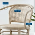 thumbnail image 7 of Oliana Wood Dining Armchair Gray, 7 of 7