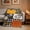 Multicolor, variant on Autumn Pumpkin Plaid Throw Blanket, Thanksgiving Floral Patchwork Lightweight Warm Blanket for Sofa, Bed, Camping, Travel and Rustic Fall Indoor Living Room Home Decoration