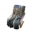 thumbnail image 4 of Italian Soft Flannel Fleece Throw Blanket, Gondolas in the Venetian Adriatic Lagoon Historical Venezia Photo, Cozy Plush for Indoor and Outdoor Use, 70" x 90", Almond Green Sand Brown, by Ambesonne, 4 of 6
