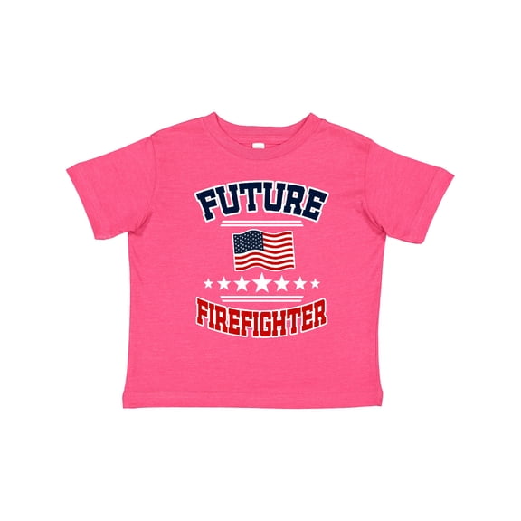 Inktastic Future Firefighter Boys or Girls Toddler T-Shirt