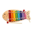 thumbnail image 2 of Regalos del Día de San Valentín para niños juguete Musical colorido superficie lisa música enseñanza habilidades motoras 8 notas Glockenspiel xilófono perfke niños xilófono, 2 of 9