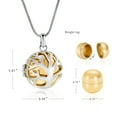 thumbnail image 2 of Tree of Life Cremation Jewelry for Ashes Stainless Steel Memorial Urn Necklace for Ashes Keepsake Pendant Locket for Men Women, 2 of 8