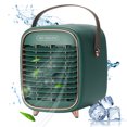 thumbnail image 1 of Aire Acondicionado Portátil Mini Ventilador De Escritorio Recargable Por Usb Humidificador De 3 Velocidades Para Habitación Oficina Y Exterior Speravity HA047669-02, 1 of 6
