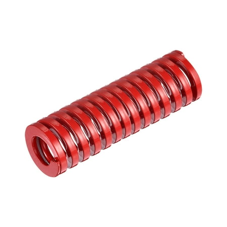 

Uxcell Die Spring 1 Pack 25mm OD 80mm Long Spiral Stamping Medium Load Compression Die Springs Red