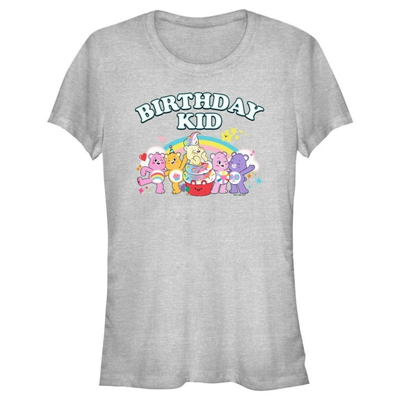 Junior's Care Bears Birthday Kid Graphic T-Shirt