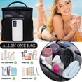 thumbnail image 2 of Hanging Bathroom Toiletries Bag, Travel Sized, Large Foldable, Toiletries Organization Storage, 2 of 8