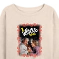 thumbnail image 3 of Willy Wonka & The Chocolate Factory - Charlie & Grandpa Joe - Women's Lightweight French Terry Long Sleeve Shirt, 3 of 5