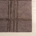 thumbnail image 4 of Rugs USA Mallory Plaid Wool Area Rug, 4' x 6', Mallory Dark Brown, 4 of 8