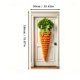 thumbnail image 3 of Letrero decorativo de zanahoria de Pascua | Cortina decorativa para puerta | Decoración de primavera para interiores y exteriores | Adorno festivo para la entrada, patio o porche, 3 of 6