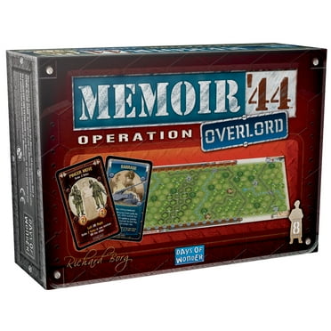 Memoir '44 War Strategy Board Game: Operation Overlord Expansion for Ages 8 and up, from Asmodee