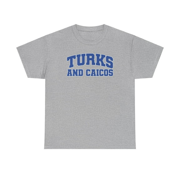 Turks and Caicos Shirt Gifts Tshirt Crew Neck Short Sleeve