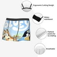 thumbnail image 4 of Lsque Bluey Pattern Men’s Total Support Pouch Boxer Briefs, X-Temp Cooling, Moisture-Wicking Underwear, Regular, Long-leg and Trunk-X-Large, 4 of 7