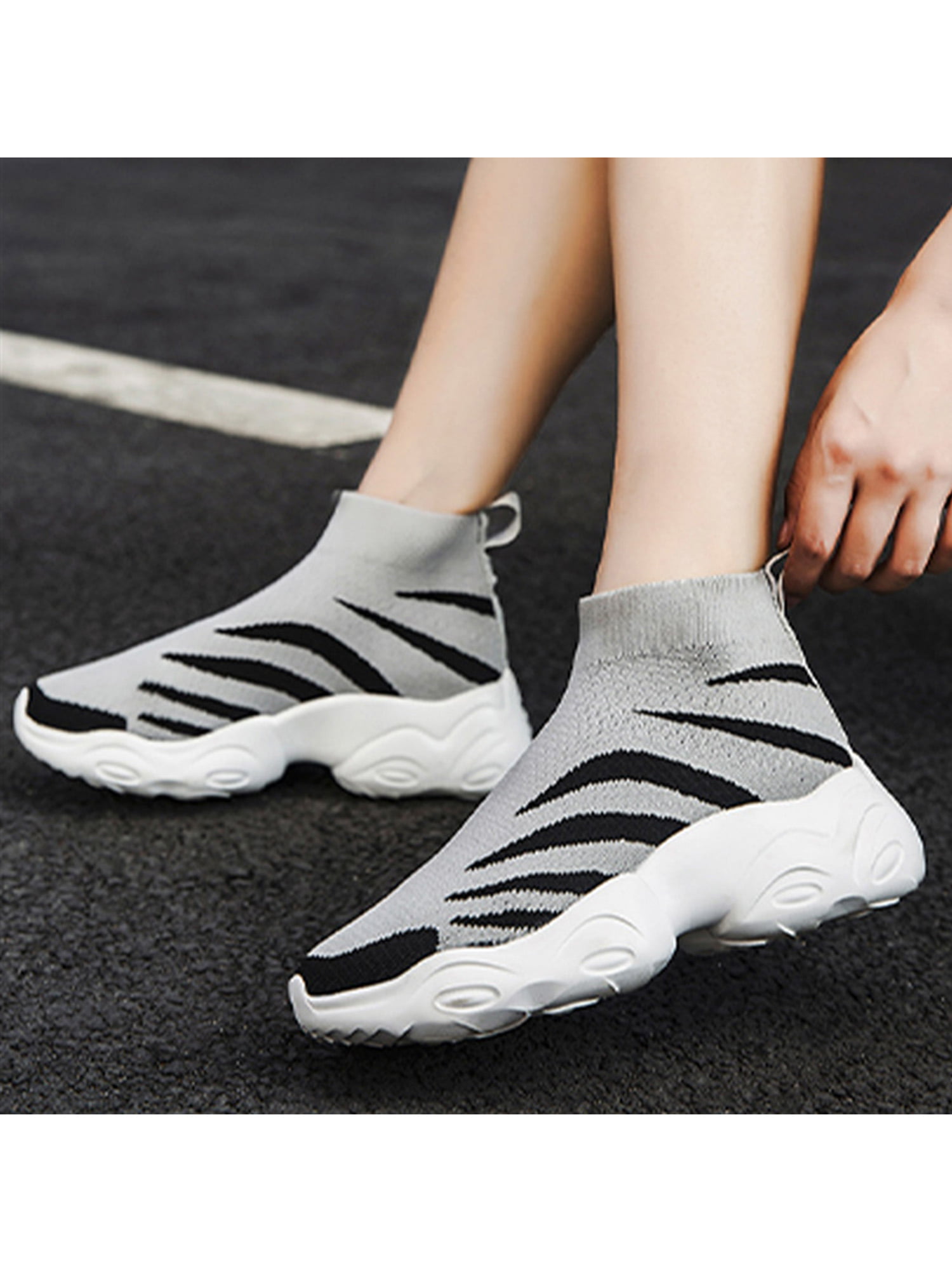 Footful Women Sports Shoe Insoles Bamboo Charcoal Deodorant US Size 4-10 Black 