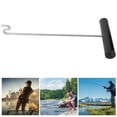 thumbnail image 5 of Stainless Steel T-shape Fishing Hook Remover Tools Portable Dehooker, 5 of 8