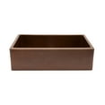 thumbnail image 3 of KASB33229 33'' Copper Kitchen Apron Single Basin Sink, 3 of 3