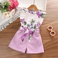 thumbnail image 7 of Kkkded Kids Baby Girls Sleeveless Clothes 2Pcs Set 4-7Years Toddler Sleeveless Printed Princess Outfits Sleeveless Top and Shorts Summer Girls Outfit, 7 of 7