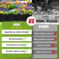 thumbnail image 3 of 60PCS Garden Edging Border - 41FT Landscape Flower Bed Edging Borders 6.9INCH Tall, Plastic Garden Fence Lawn Edging Border, Inte, 3 of 6