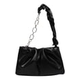 thumbnail image 1 of Adecuado para viajes diarios y citas. Bolso de mano de PU, bolso de nube plisado simple de moda., 1 of 5
