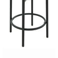 thumbnail image 5 of SAFAVIEH Couture Paisleigh Round Backless Counter Stool, Grey/Black, 5 of 6