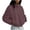 Brown, variant on Polka Dot Jacket for Women Long Sleeve Stand Collar Zip Up Casual for Winter