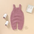 thumbnail image 6 of Generic Kids Loose it Sweaters Baby Knit Romper Cotton Sleeveless Boy Girl Sweater Clothes Heart Pattern Jumpsuit Outfits for Cute Fashion Soft Comfortable Pullover(3-6 Months,Pink), 6 of 9