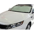thumbnail image 2 of HeatShield, The Original Windshield Sun Shade, Custom-Fit for Kia Optima Sedan 2011, 2012, 2013, 2014, 2015, Silver Series, 2 of 4