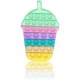thumbnail image 1 of Pop It Push It Fidget Toy - Juguete antiestrés - Juguete sensorial - Autismo - para niños y adultos (té de burbujas), 1 of 5