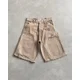 thumbnail image 3 of Pantalones cortos vaqueros clásicos lavados de playa estilo hip-hop Y2K para hombres y mujeres, diseño retro, tendencia de nicho, monos casuales sueltos, 3 of 5
