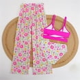 thumbnail image 5 of SHenli Girls Swimsuit Size 8 Cut Out Bikini Sets for Girls 10-12 Adjustable Strap Tankini with Shorts 3 Pieces Cut Out Bathing Suit for Girls, 5 of 5