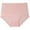 Pink, variant on 3 Pieces Women's High Waisted Underwear Soft Breathable Full Coverage Stretch Briefs Ladies Panties