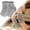 Gray, variant on Nylon Gel Ankle Sleeve Breathable Half Lightweight Support Comfort for Running Hiking Sports Injury Recovery