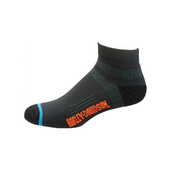 Harley-Davidson Men's Comfort Cruiser Low-Cut Riding Socks D99203270, Harley Davidson