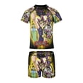 thumbnail image 5 of Yu-Gi-Oh Boys 2-Piece Swimsuit Set, Short Sleeve Rash Guard & Swim Trunks, 5 of 7
