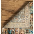 thumbnail image 5 of Linon Home Decor Serape Area Rug Collection, Brown and Multicolor, 2' x 3', 5 of 5