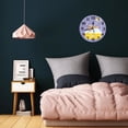 thumbnail image 3 of Naloa Clock number Print Wall Clock - Clocks Battery Operated, Small Silent Non-Ticking, Decorative for Living Room, Office, Bedroom, Home(9.84"), 3 of 5