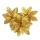 thumbnail image 3 of 1/5/10Pcs Christmas Flowers Glitter Artificial Poinsettia Xmas Tree Ornaments DIY Garlands Home Wedding Party Decorations Gifts, 3 of 5