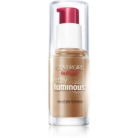 COVERGIRL Outlast Stay Luminous Foundation, Soft Sable, 1 fl oz (30 ml)