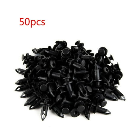 

TINYSOME Bumper Retainer Clip Car Fasteners Push Pin Rivets-Door Panel Liner Clips 50 pcs