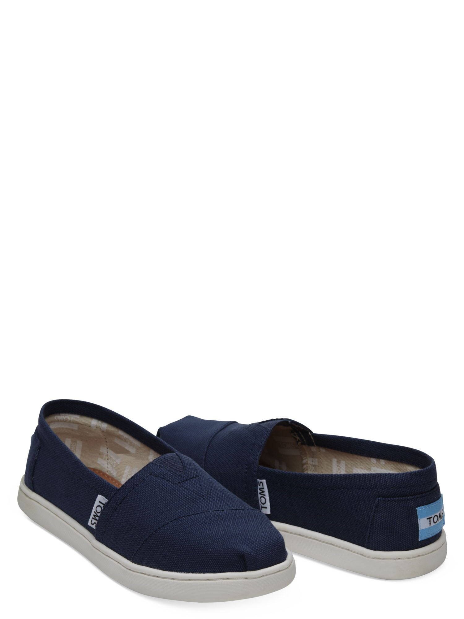 TOMS Youth Canvas Classic Slip-On Shoes 