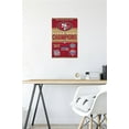 thumbnail image 4 of NFL San Francisco 49ers - Champions 23 Wall Poster, 14.725" x 22.375", 4 of 7