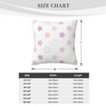 thumbnail image 4 of ZICANCN Multishape Star Throw Pillow Covers, Bed Couch Sofa Knit Decorative Pillow Covers for Living Room Farmhouse, 18"x18", 4 of 8