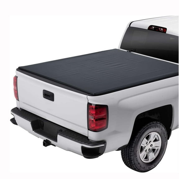 Soft Roll Up Truck Bed Tonneau Cover Compatible with Ridgeline 2017-2025 - All-Weather Low Profile Ridgeline Truck Tonneau Cover,Rolling Up Style