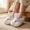 Pink, variant on Classic Bunny Slippers for Women Funny Animal Novelty Slippers for Adults Cute Plush Rabbit Bedroom Slippers
