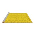 thumbnail image 2 of Ahgly Company Machine Washable Indoor Rectangle Oriental Yellow Modern Area Rugs, 5' x 8', 2 of 4