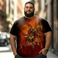 thumbnail image 2 of playera grande y alto para hombre big and tall men t shirt camisas playeras manga corta 3XLT 3DTS10078, 2 of 7