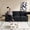 Black, variant on LLappuil 89" Cloud Couch, 3 Seat Sofa with Spacious Under‑Seat Hidden Storage, Chenille Upholstered Sofa Couch with Foldable Tabletop, USB & Type-c Charging Port, Cup Holder for Living Room
