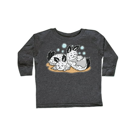 

Inktastic Sea Bunnies Napping Gift Toddler Boy or Toddler Girl Long Sleeve T-Shirt