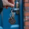 thumbnail image 4 of LiUMX Pet Hair Memorial Keychain | Paw Shape Pet Hair Keepsake Pendant | Dog Lover Gift with Souvenir Storage for Pet Hair | Reminder Key Fob for Bag or Purse, 4 of 5